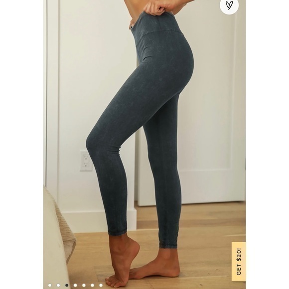 Lulus Fit for Life Charcoal Grey High Waisted Leggings Size Medium NWT - Picture 2 of 11